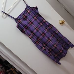 Shein plaid dress